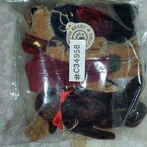 Boyds Bears- 2 bears one moose vintage